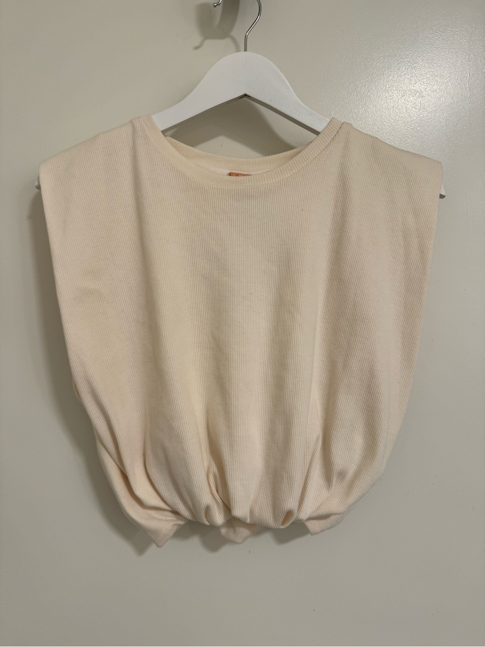 Johanna Ortiz ribbed cropped top